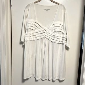 Jessica London Pleated Tunic